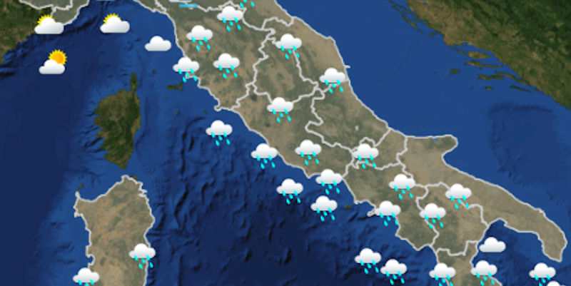 Meteo di domenica