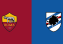 Roma-Sampdoria in streaming e in diretta tv