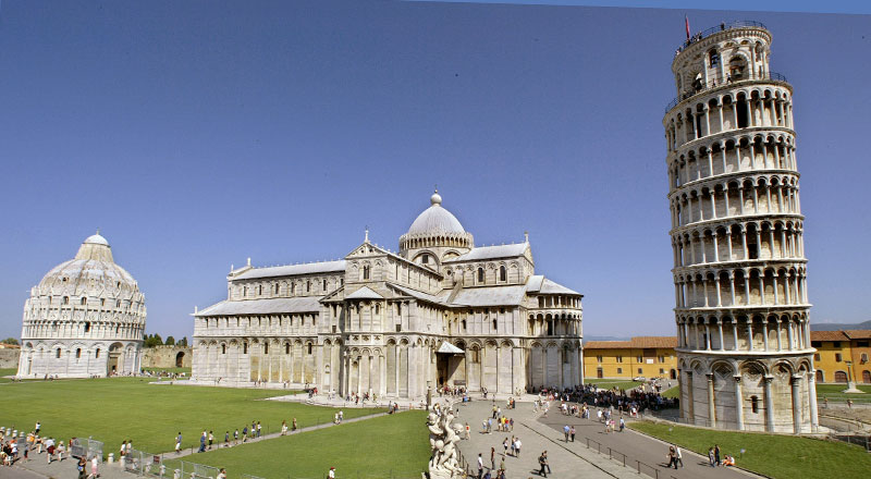 La Torre di Pisa in piazza dei Miracoli, Pisa, Italia (Franco Origlia/Getty Images)