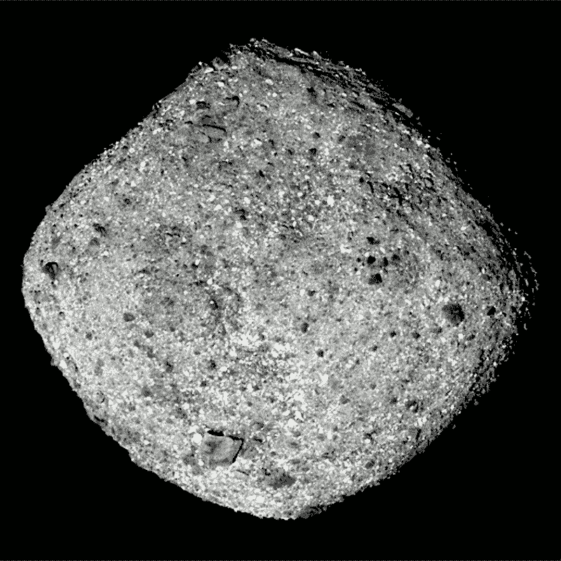 L'asteroide Bennu, all'arrivo di OSIRIS-REx (NASA)