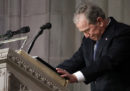 Le foto del funerale di George H. W. Bush