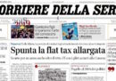 Le prime pagine di domenica 30 dicembre 2018