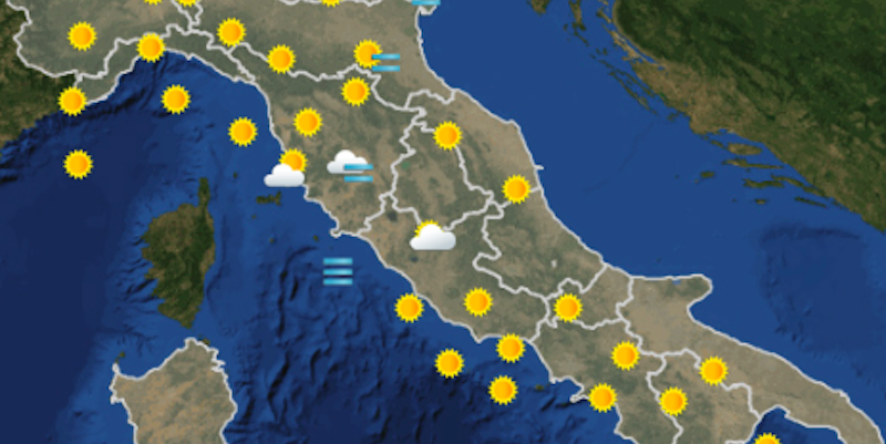 Previsioni del tempo per domani Previsioni del tempo per domani