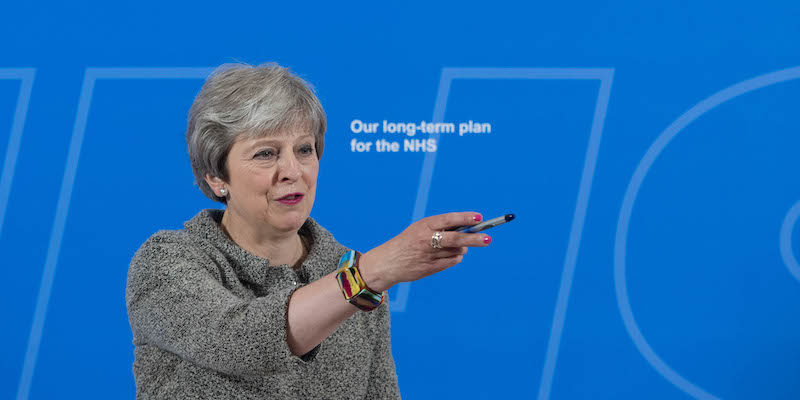La prima ministra del Regno Unito Theresa May. (Stefan Rousseau - WPA Pool/Getty Images)
