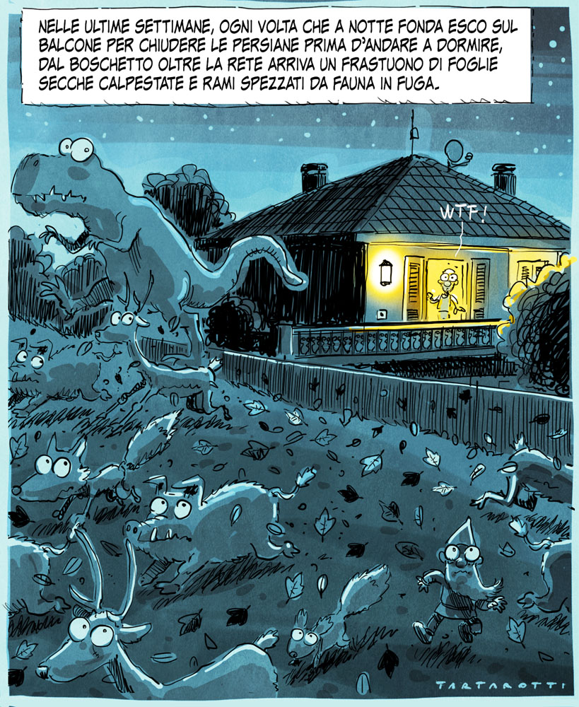 Il panico oltre la rete