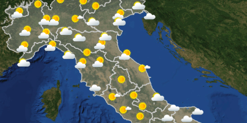 Le previsioni meteo per domani, domenica 30 dicembre