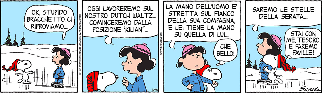 Peanuts 2018 dicembre 8