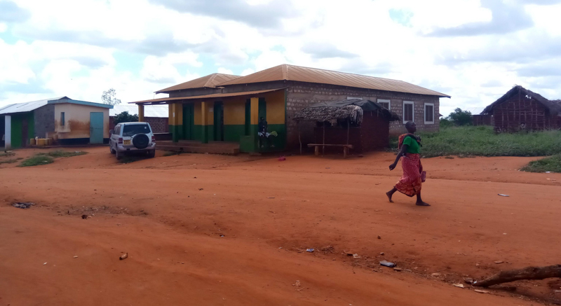 Un'immagine del villaggio di Chakama, in Kenia, dove è stata rapita Silvia Romano. (ANSA/CLAUDIO ACCOGLI)