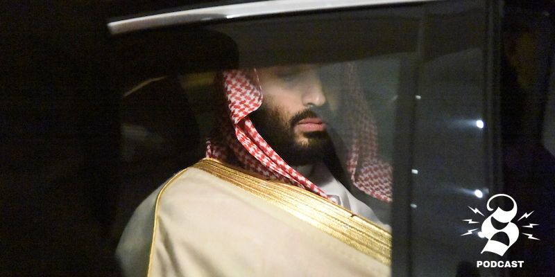 Il principe ereditario saudita Mohammed bin Salman. (AP Photo/Thanassis Stavrakis)