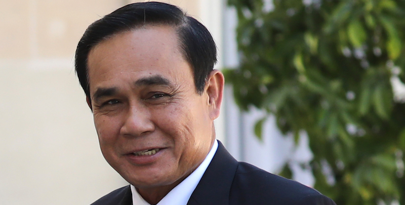 Il primo ministro thailandese Prayut Chan-O-Cha 
(LUDOVIC MARIN/AFP/Getty Images)