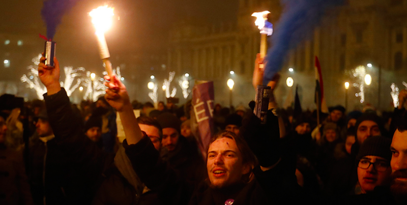 Risultati immagini per proteste in ungheria