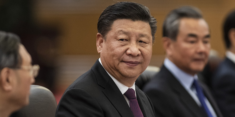 Il presidente cinese Xi Jinping a Pechino (Fred Dufour - Pool/Getty Images)