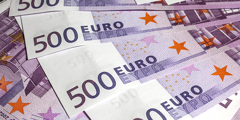 Banconote da 500 euro (Jochen Eckel/picture-alliance/dpa/AP Images