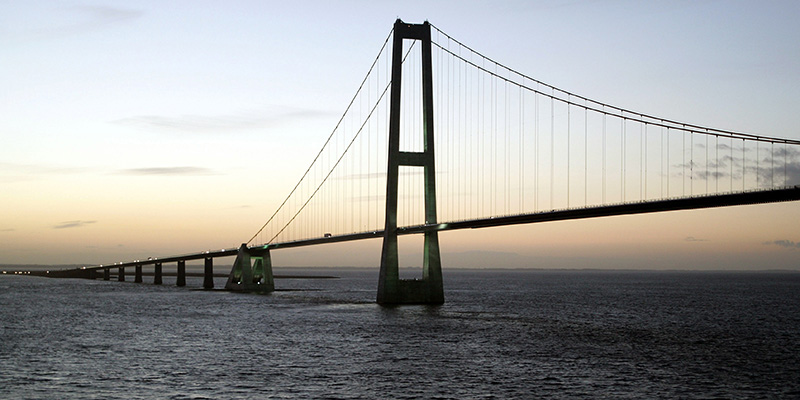 Il ponte che collega Fionia e Selandia (Ingo Wagner/picture-alliance/dpa/AP Images)