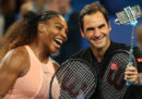 Roger Federer contro Serena Williams, stavolta davvero