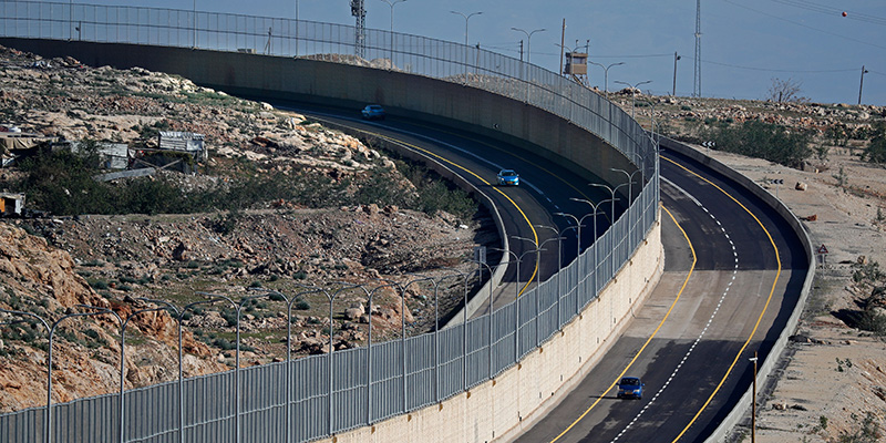 Route 4370, 10 gennaio 2019 (THOMAS COEX/AFP/Getty Images)