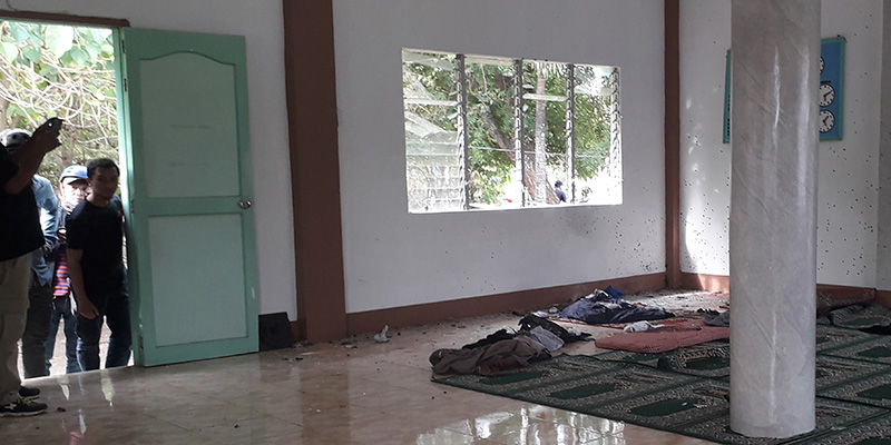 C'è stato un attacco in una moschea nel sud delle Filippine: almeno due persone sono morte