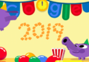 «Buon anno», gli auguri di Google per il 2019