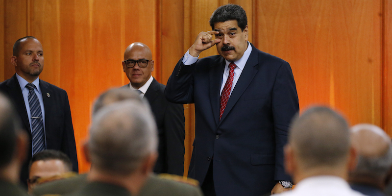 Il presidente venezuelano Nicolás Maduro (AP Photo/Ariana Cubillos)