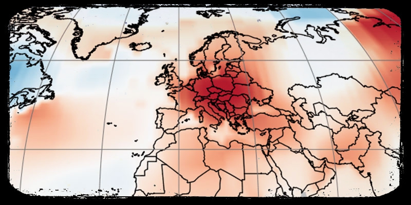 Le anomalie nella temperatura media di aprile 2018 (NASA)