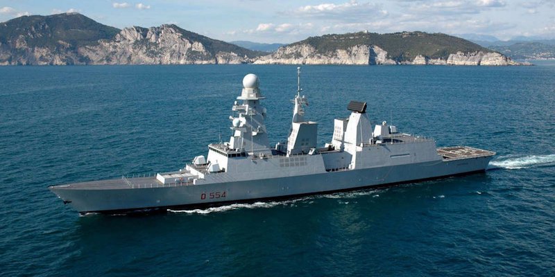 Il cacciatorpediniere Caio Duilio (Marina militare)