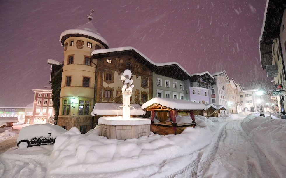 Le foto delle grosse nevicate in Baviera e in Austria Il Post