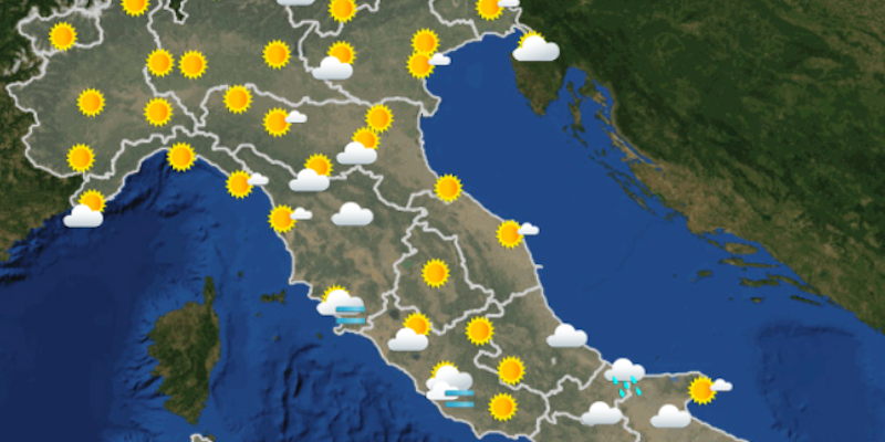 Tempo meteo domani