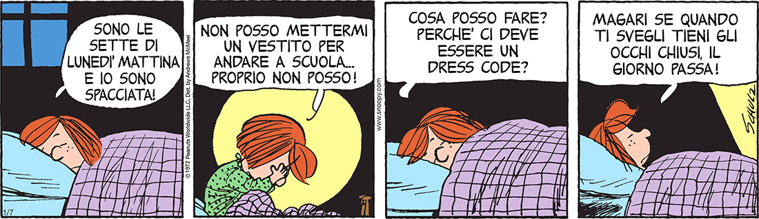 Peanuts 2019 gennaio 7