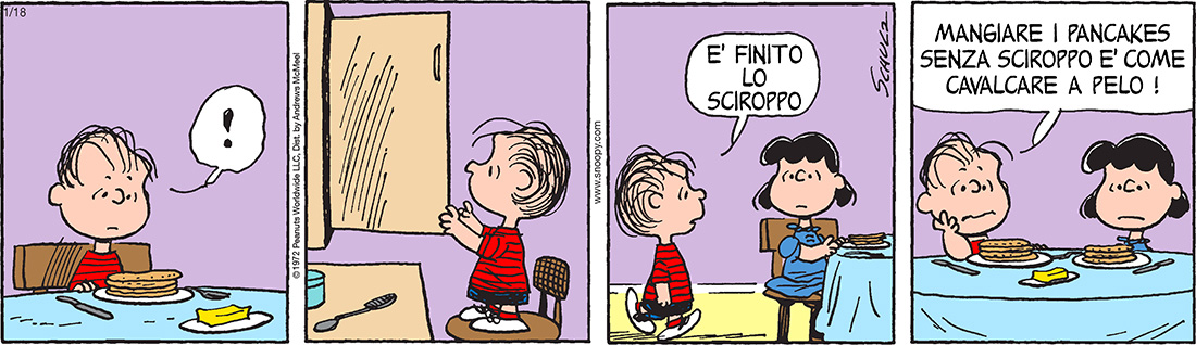 Peanuts 2019 gennaio 18
