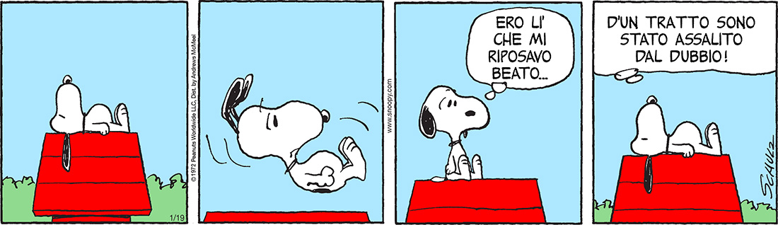 Peanuts 2019 gennaio 19