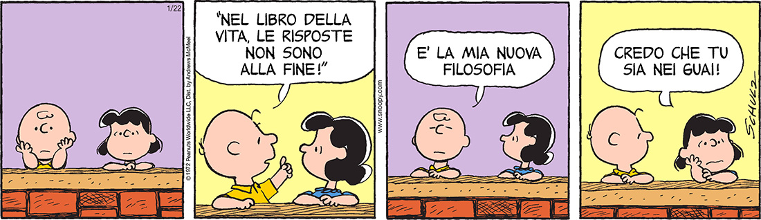 Peanuts 2019 gennaio 22