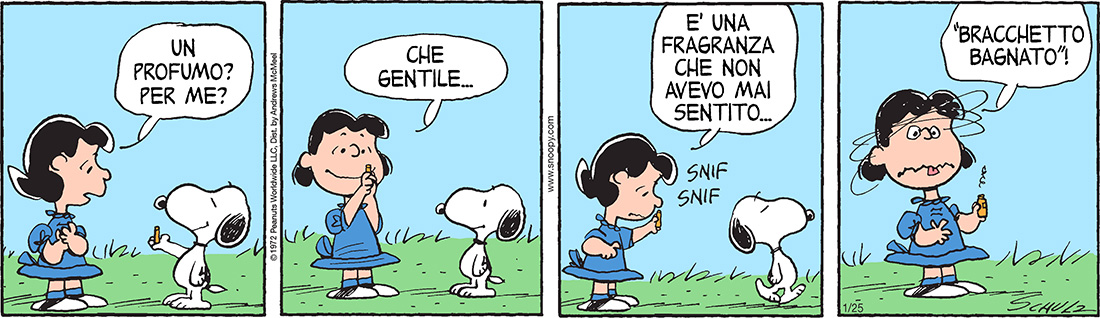 Peanuts 2019 gennaio 25