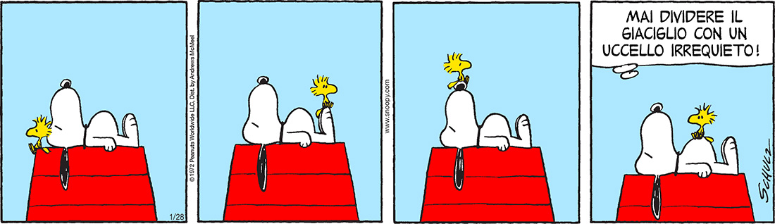 Peanuts 2019 gennaio 28