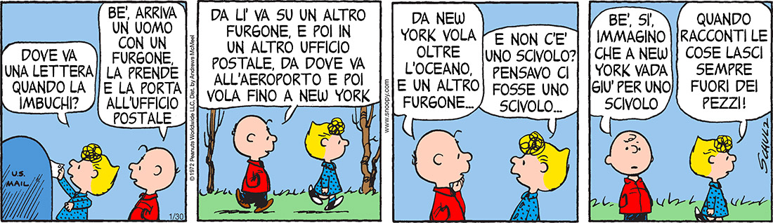 Peanuts 2019 gennaio 30