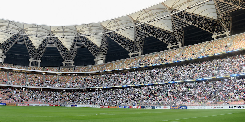 Lo stadio King Abdullah di Jeddah, sede della Supercoppa italiana (Getty Images)