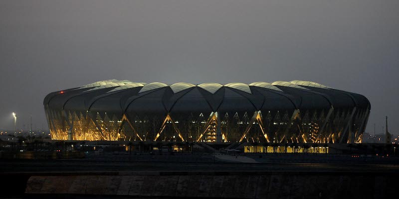Lo stadio King Abdullah di Gedda, dove stasera si gioca la Supercoppa italiana (Marco Rosi/Getty Images for Lega Serie A)