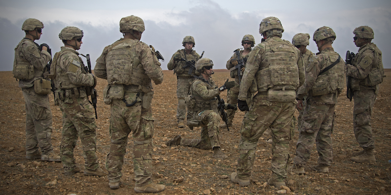 Soldati statunitensi in Siria (U.S. Army photo by Spc. Zoe Garbarino)