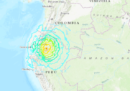 C'è stato un terremoto di magnitudo 7.5 in Ecuador