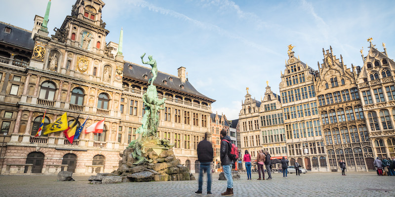 Il Grote Markt, la piazza principale di Anversa, in Belgio (Ente del turismo delle Fiandre Visit Flanders)