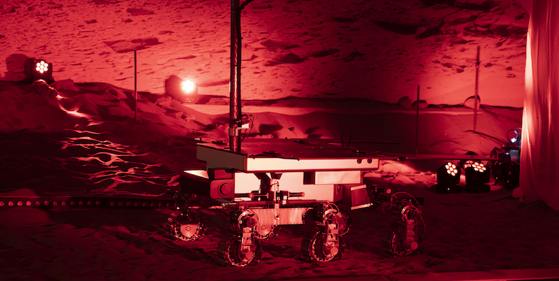 Un prototipo del rover di ExoMars
(Dan Kitwood/Getty Images)