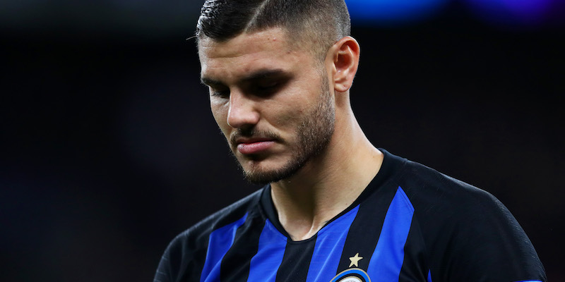 Mauro Icardi durante Tottenham-Inter di Champions League (Dan Istitene/Getty Images)