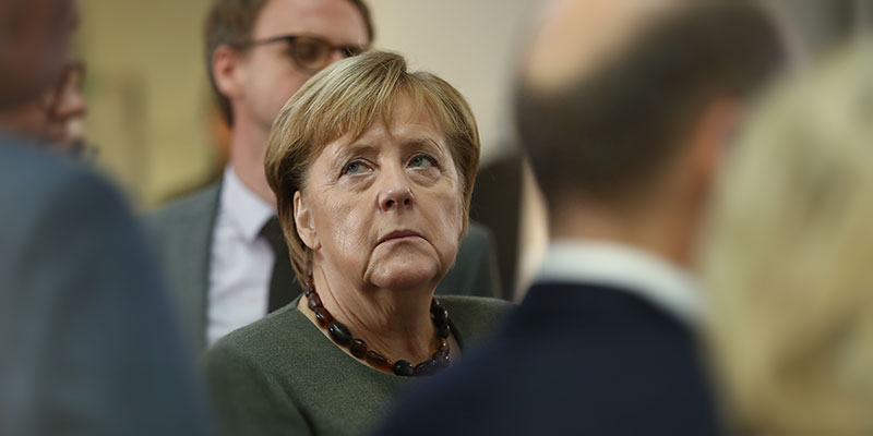 La cancelliera tedesca Angela Merkel (Sean Gallup/Getty Images)