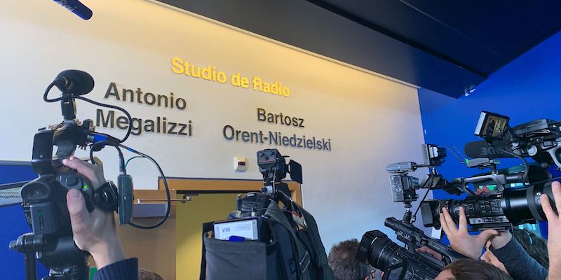 Lo studio radiofonico del Parlamento Europeo è stato intitolato ad Antonio Megalizzi e a Bartosz Orent-Niedzielski, morti nell'attentato a Strasburgo