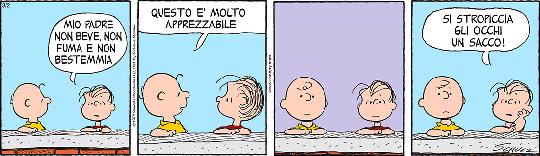 Peanuts 2019 marzo 2