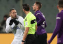 Il contestato rigore dato al minuto 100 in Fiorentina-Inter