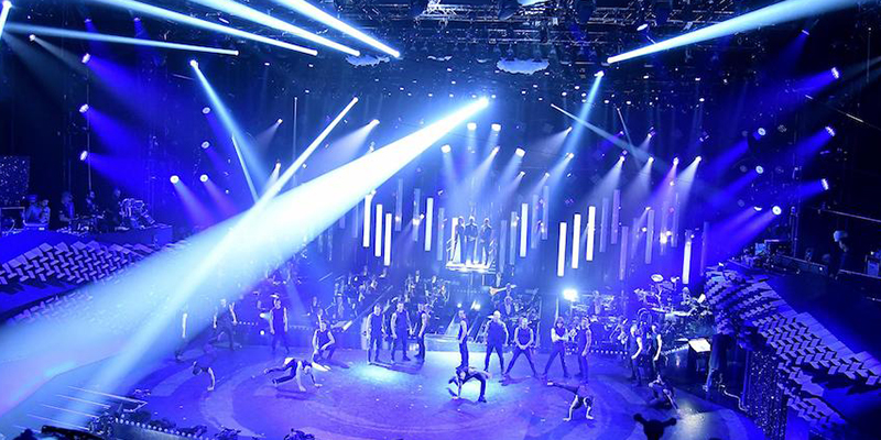 Il palco del Festival - Sanremo, 5 febbraio 2019 (ANSA/ETTORE FERRARI)