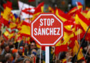 La grande manifestazione contro l'indipendenza della Catalogna, a Madrid