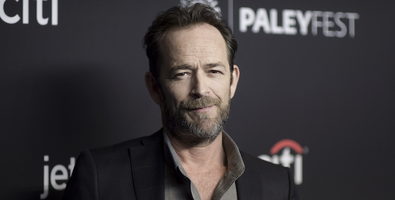 L'attore Luke Perry nel 2018. (Richard Shotwell/Invision/AP)