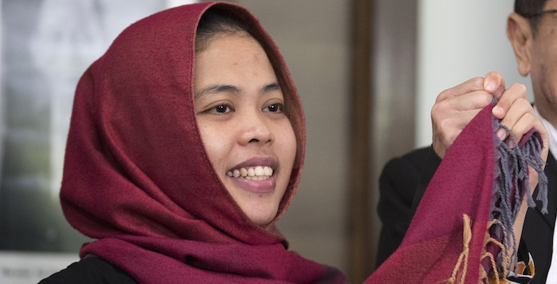 Siti Aisyah.  (AP Photo/Vincent Thian)