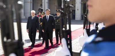 Chinese president Xi Jinping visits Italy